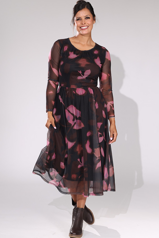 4513D1|CHOC ROSE ABSTRACT