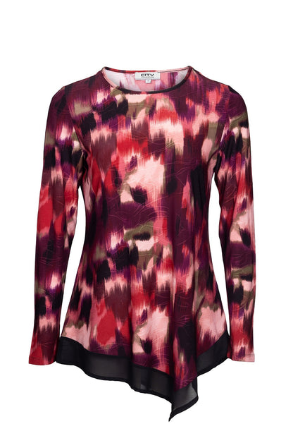 7402D1|BLACK ABSTRACT ROSE