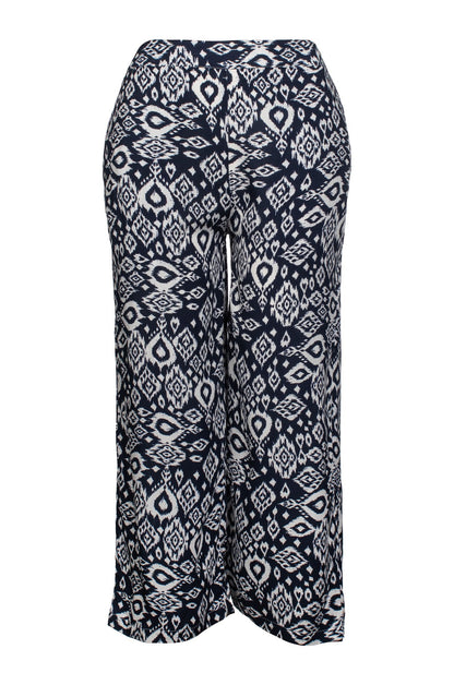 7334C1|NAVY WHITE AZTEC