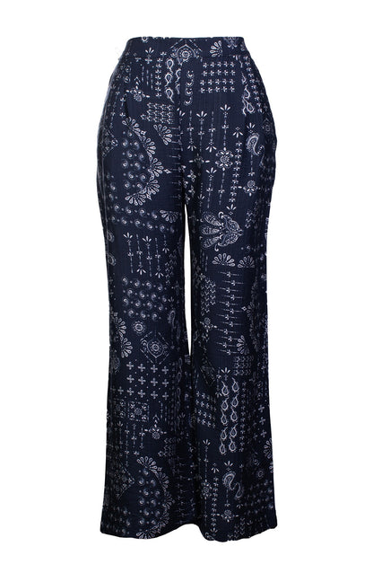 7669C1|NAVY WHITE PATCHWORK