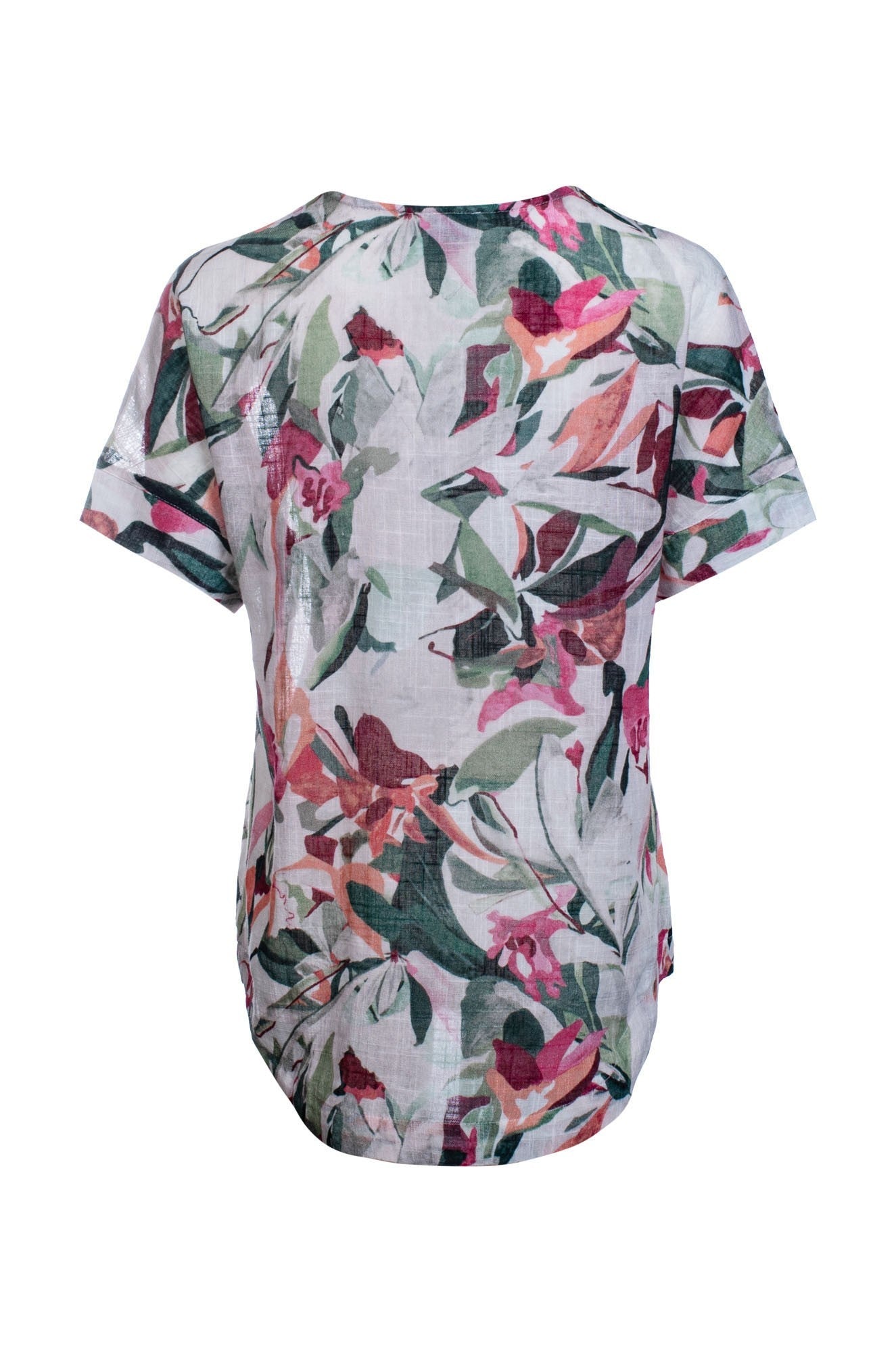 6281C1|OLIVE PINK ABSTRACT