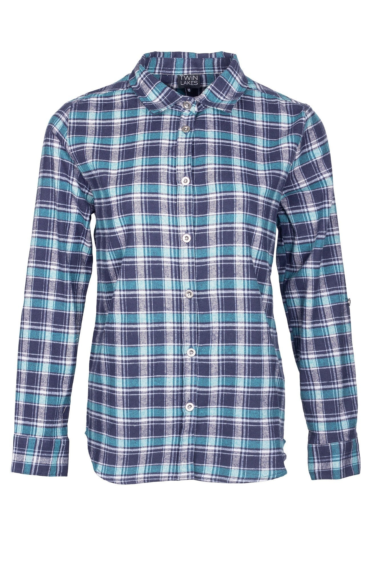 6352D1|LAGOON NAVY CHECKS