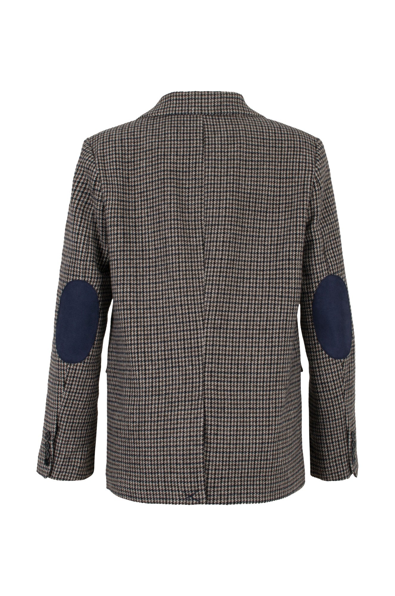 6471D1|NAVY TAUPE CHECKS