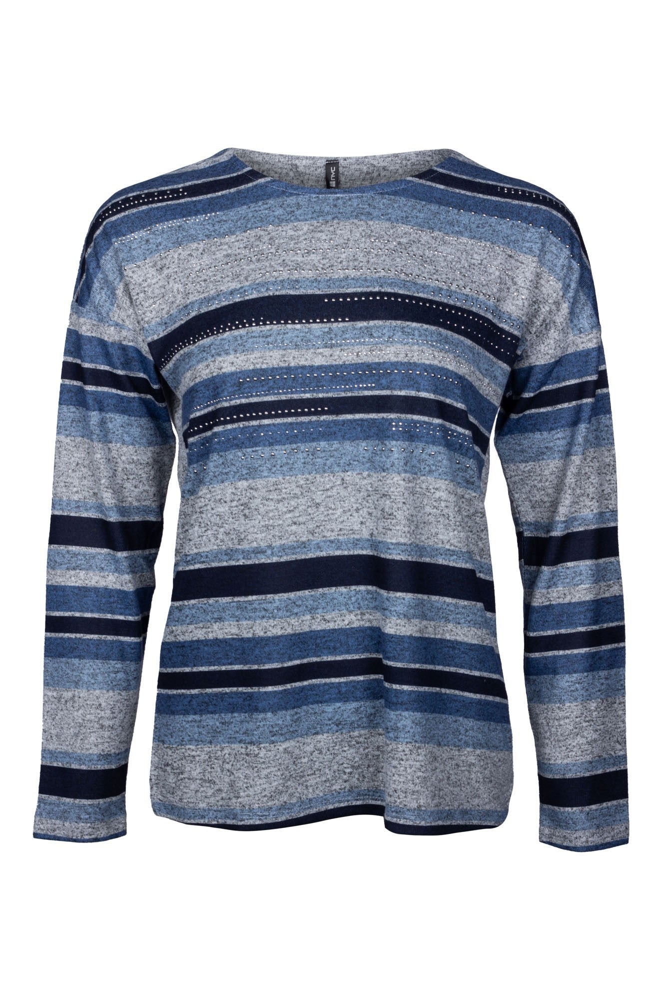 4402B1|NAVY BLUE STRIPES