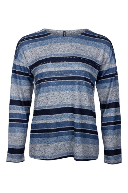 4402B1|NAVY BLUE STRIPES