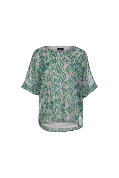 8554AR|GREEN PINK LUREX ABST