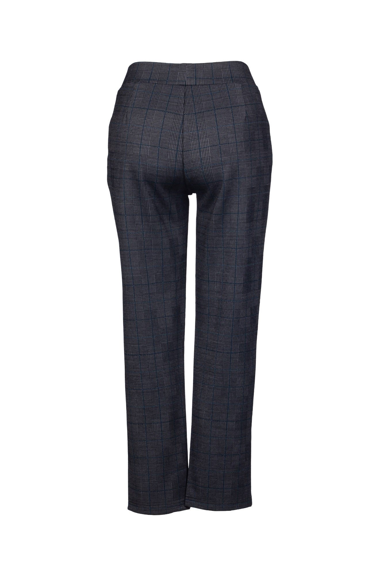 7814B1|LAGOON CHARCOAL CHECK