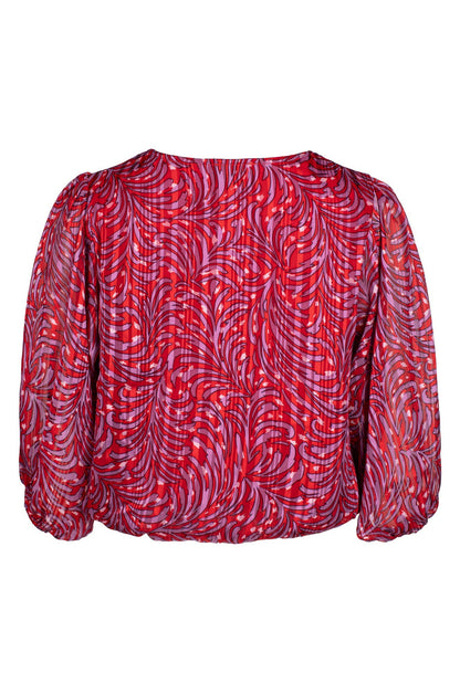 8571C1|RED LILAC FEATHER