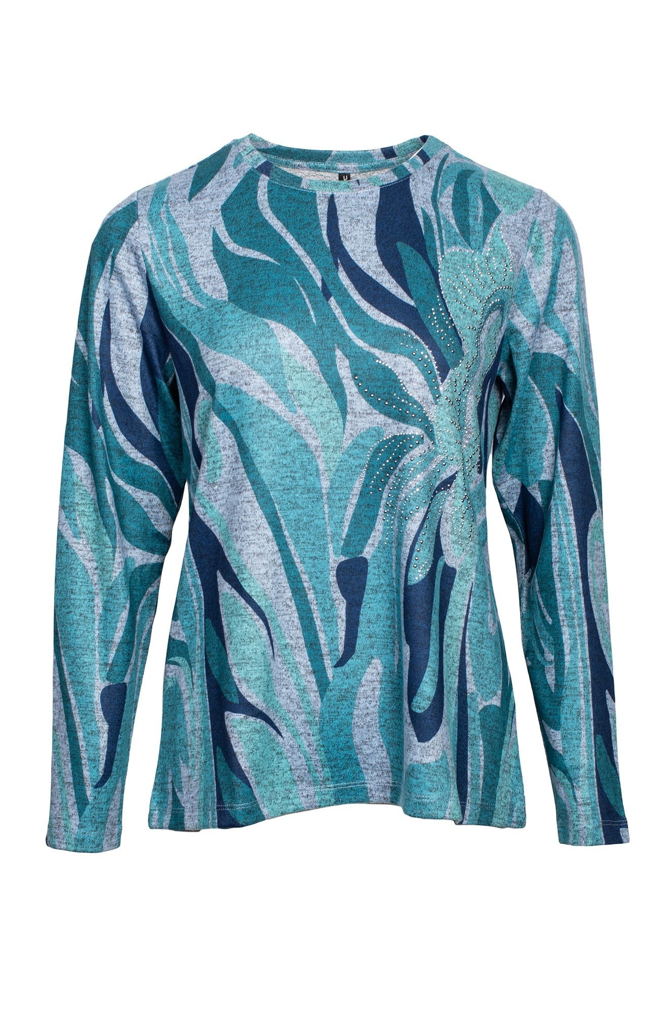 4394D1|TEAL ABSTRACT