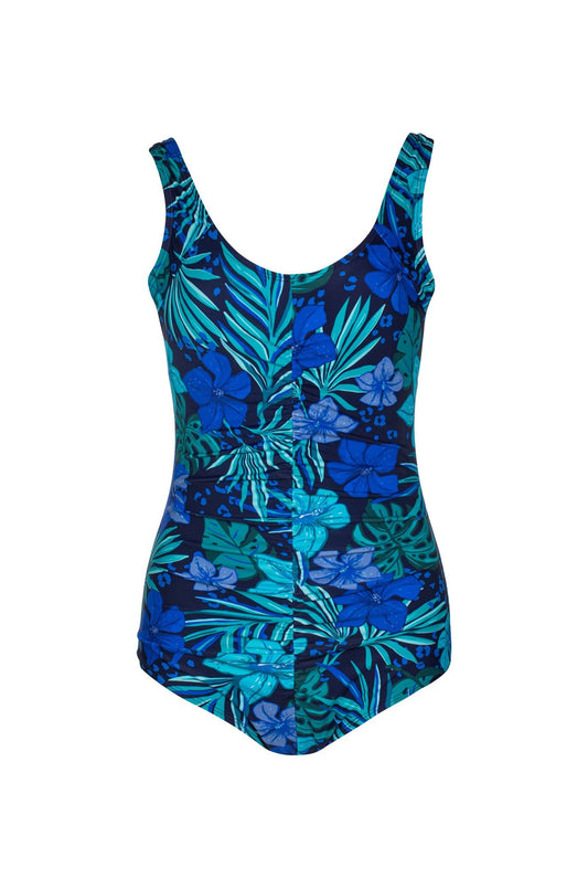 0703C1|NAVY JADE HIBISCUS