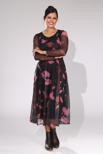 4513D1|CHOC ROSE ABSTRACT