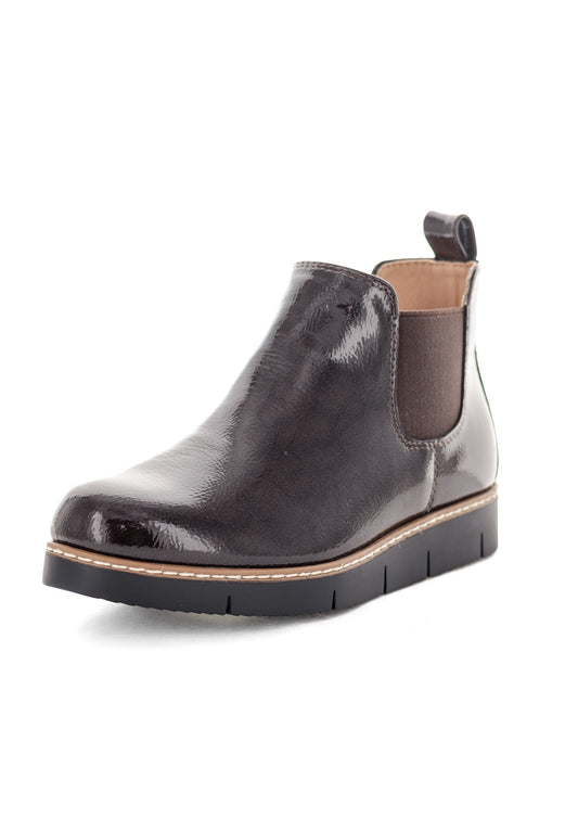 SHARON D1|CHOCOLATE PATENT