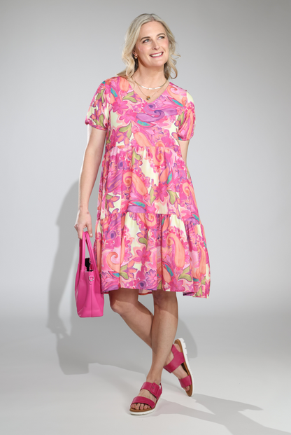 7382C1|PINK CORAL SWIRL