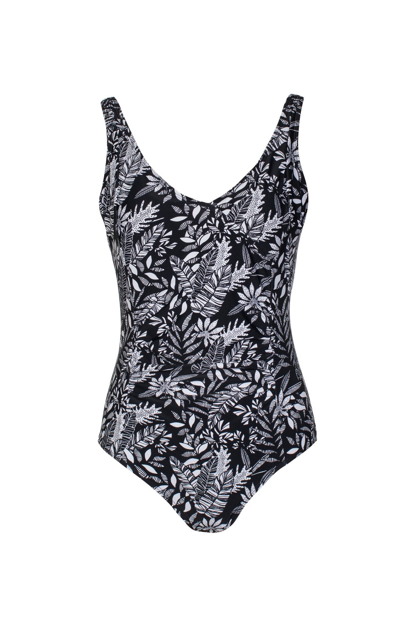 0717C1|BLACK WHITE FERN