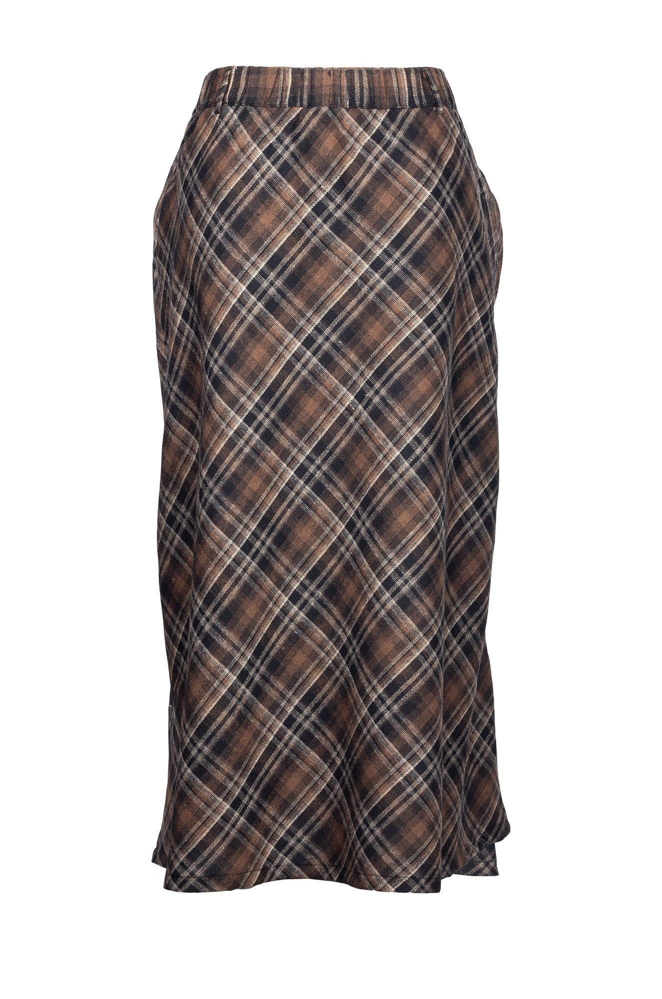 6353D1|CHOCOLATE BLACK CHECKS