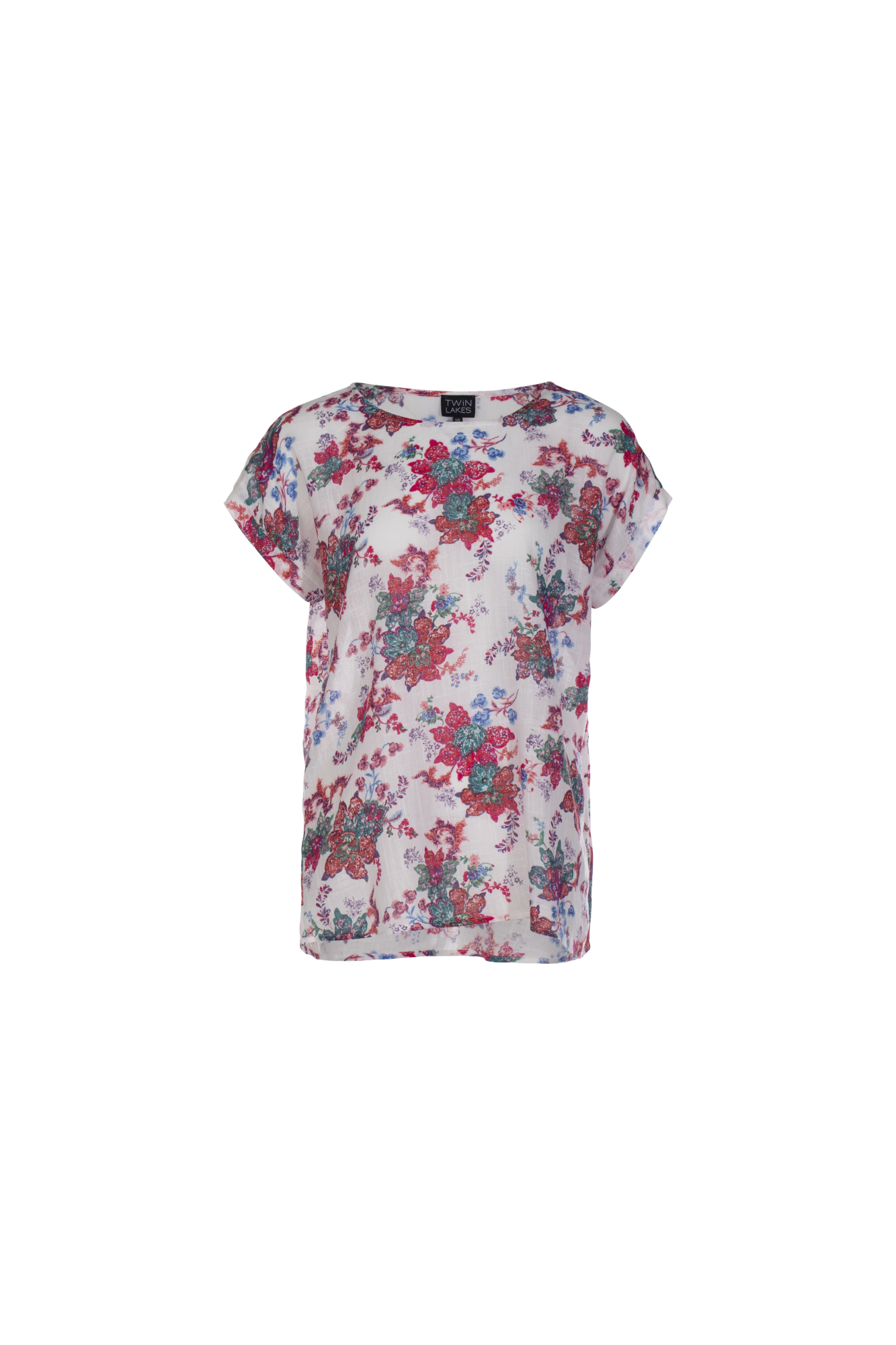 6275AR|PINK GREEN FLOWER