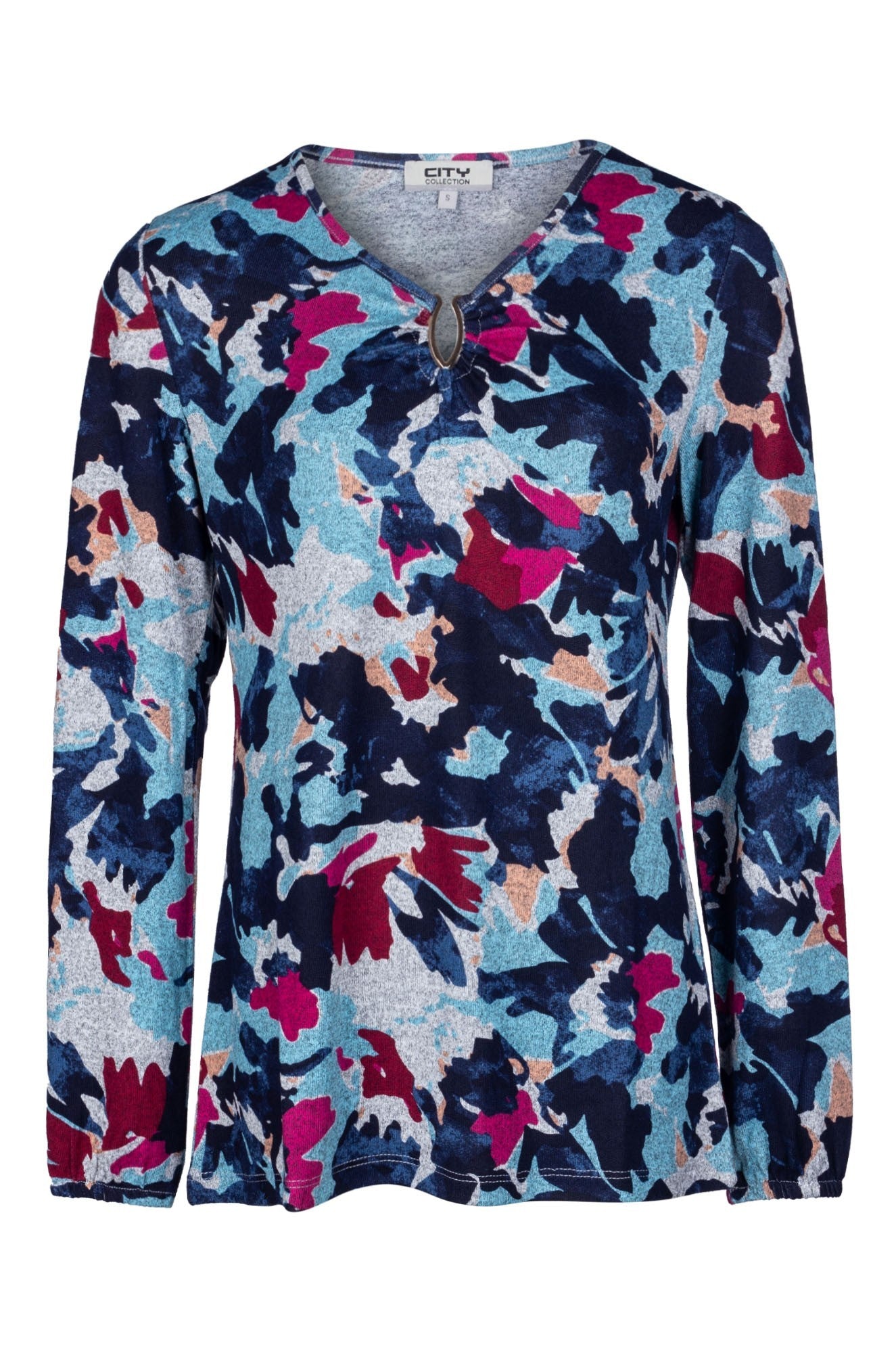 7908B1|BLUES PINK FLORAL