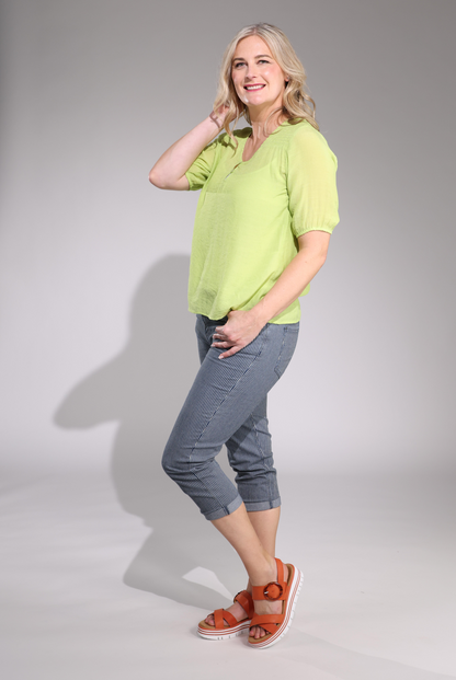 6891C1|NARROW BLUE STRIPE