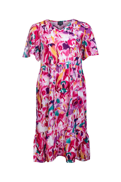 6515C1|PURPLE PINK ABSTRACT