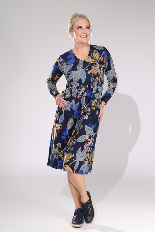 7892D1|INDIGO GOLD GARDEN