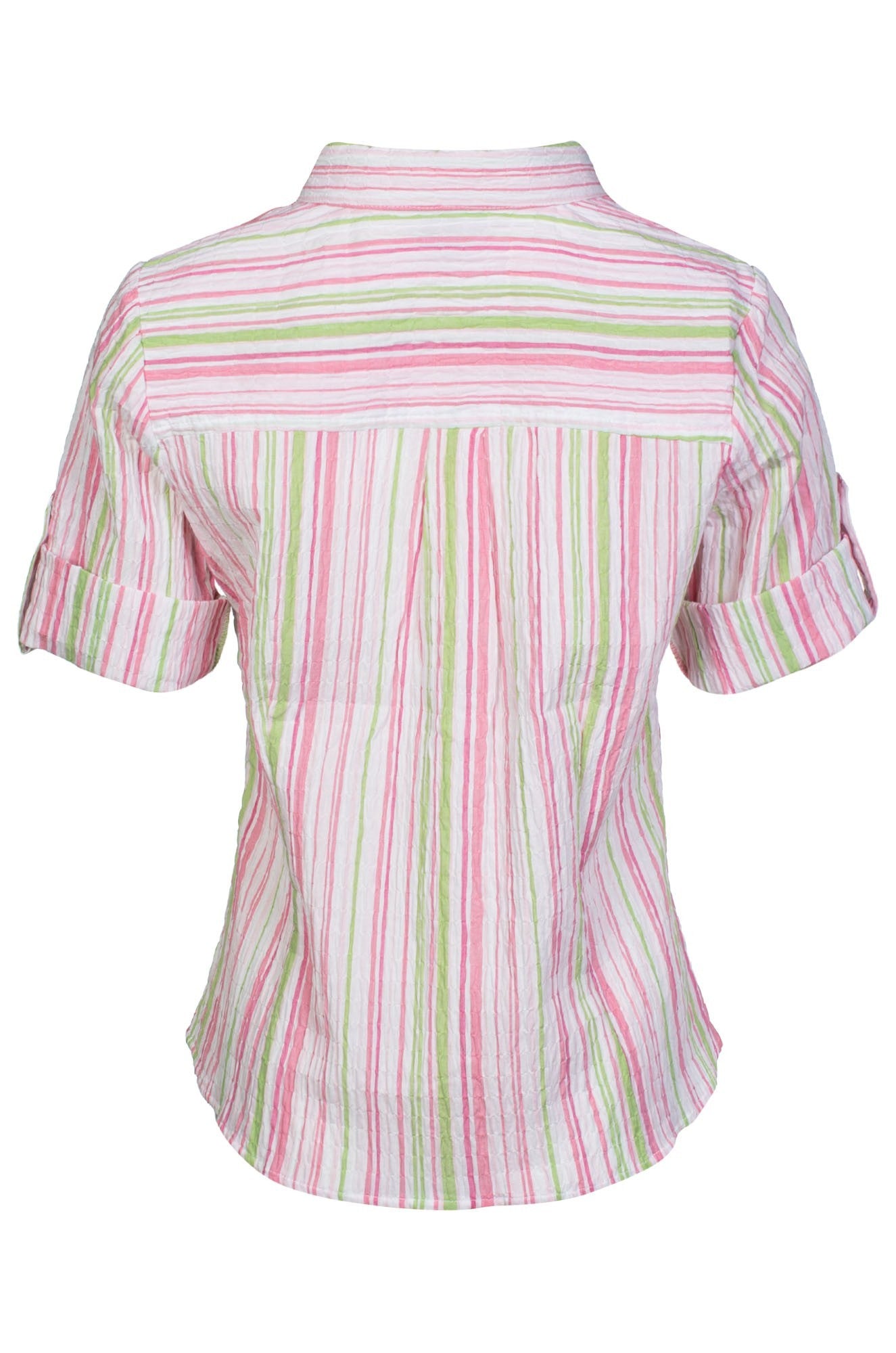 6711C1|PINK/GREEN STRIPE