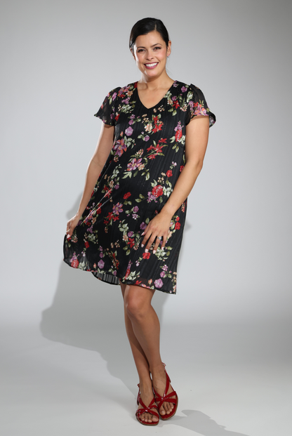 8564C1|BLACK LILAC BOUQUET