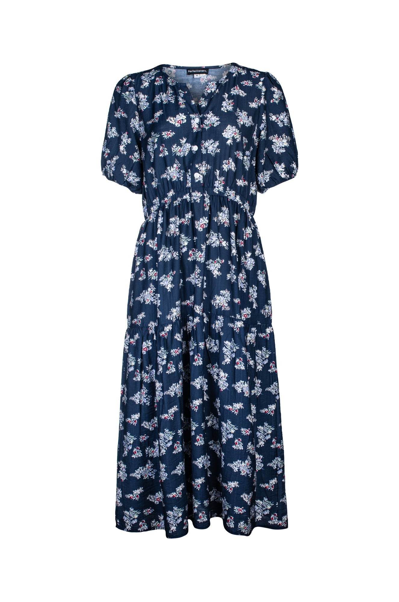 7665C1|NAVY LILAC BOUQUET