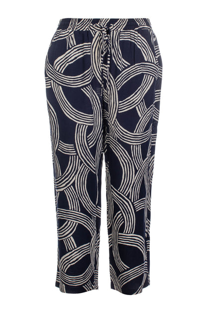 3369C1|NAVY IVORY CIRCLES