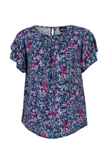 7330C1|LILAC NAVY GARDEN