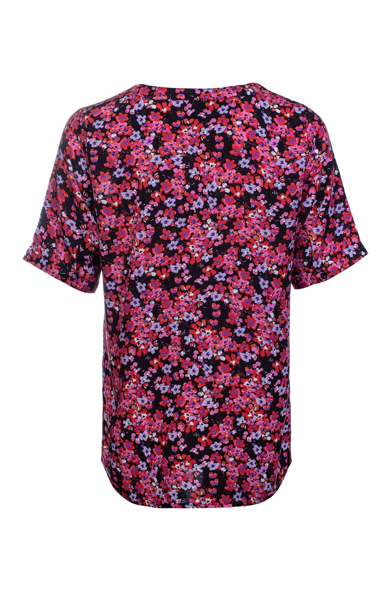 7332C1|RED BLACK DITSY