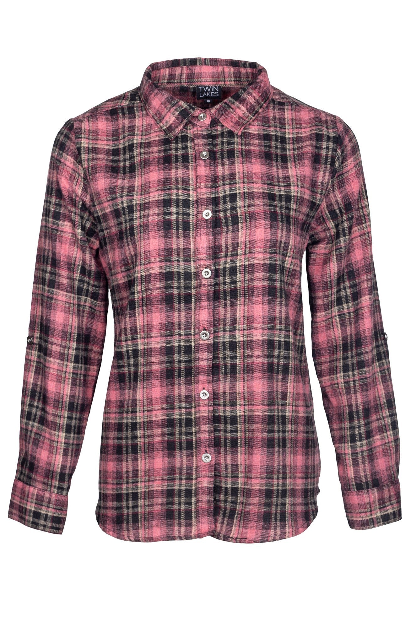 6351D1|ROSE BLACK CHECKS