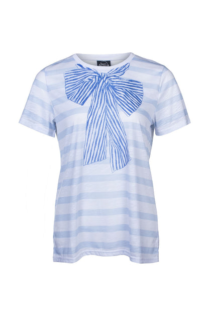 7512C1|BLUE BOW STRIPE