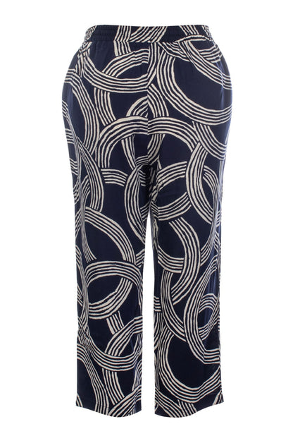 3369C1|NAVY IVORY CIRCLES