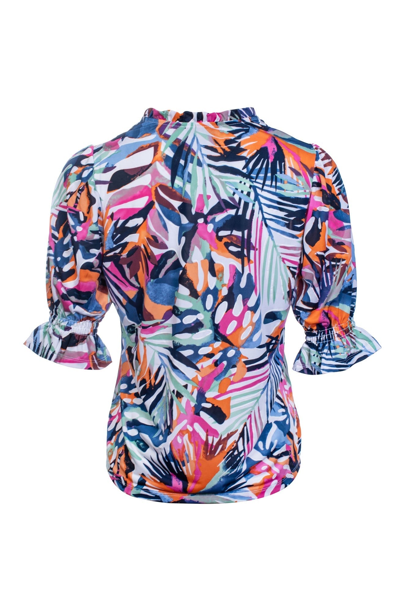 7413C1|PINK ORANGE TROPICS