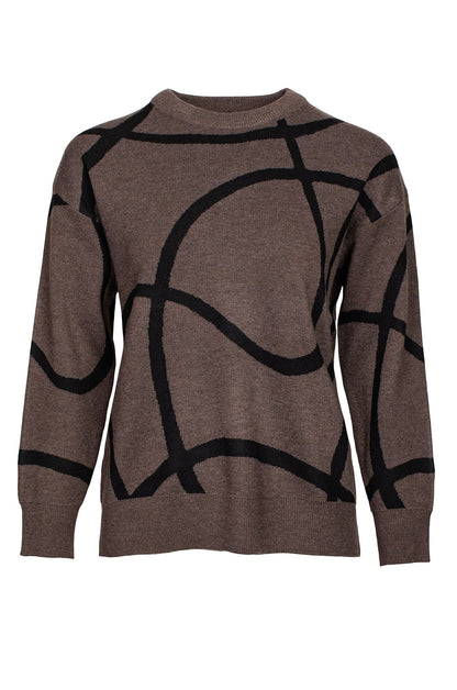 6325D1|MOCHA MARLE/ BLACK