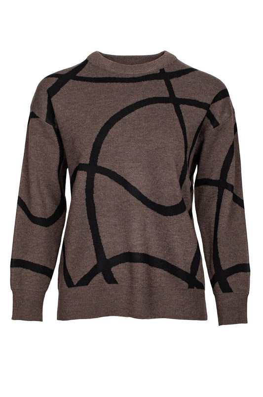 6325D1|MOCHA MARLE/ BLACK