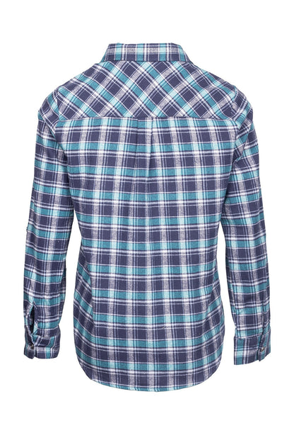 6352D1|LAGOON NAVY CHECKS