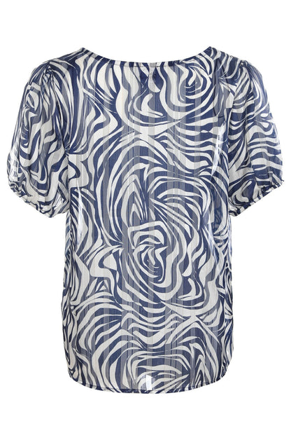 7121C1|INDIGO IVORY SWIRL