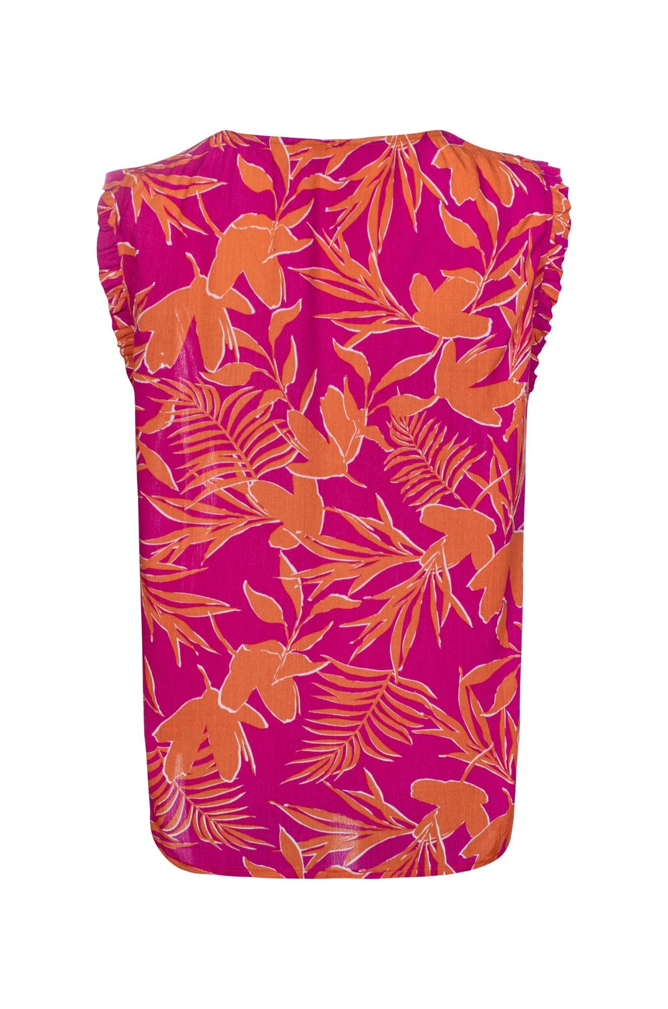 3381C1|CERISE ORANGE FERN