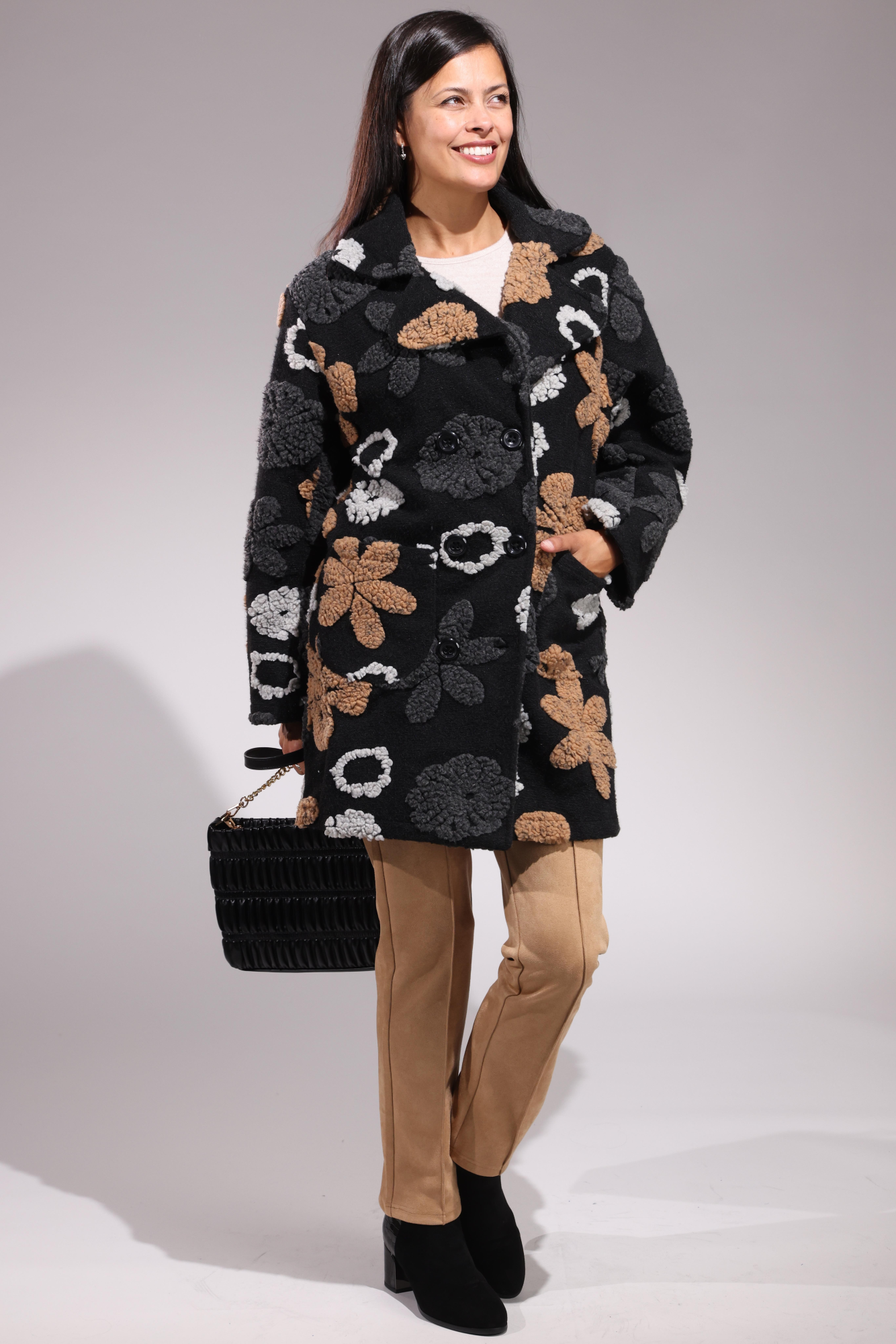 0202BR|BLK/CHAR/CARAMEL/GREY