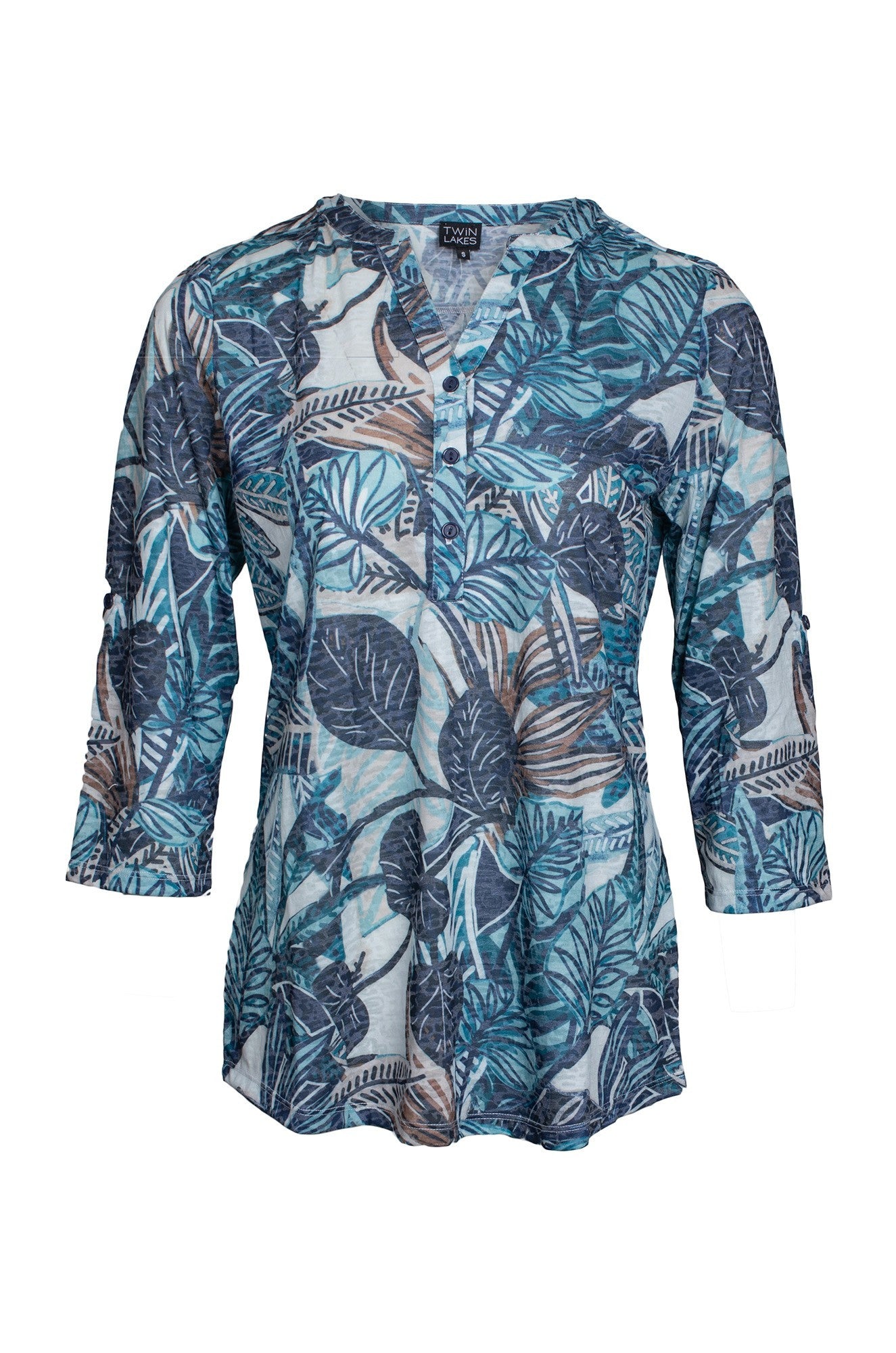 6061D1|INDIGO LAGOON LEAVES