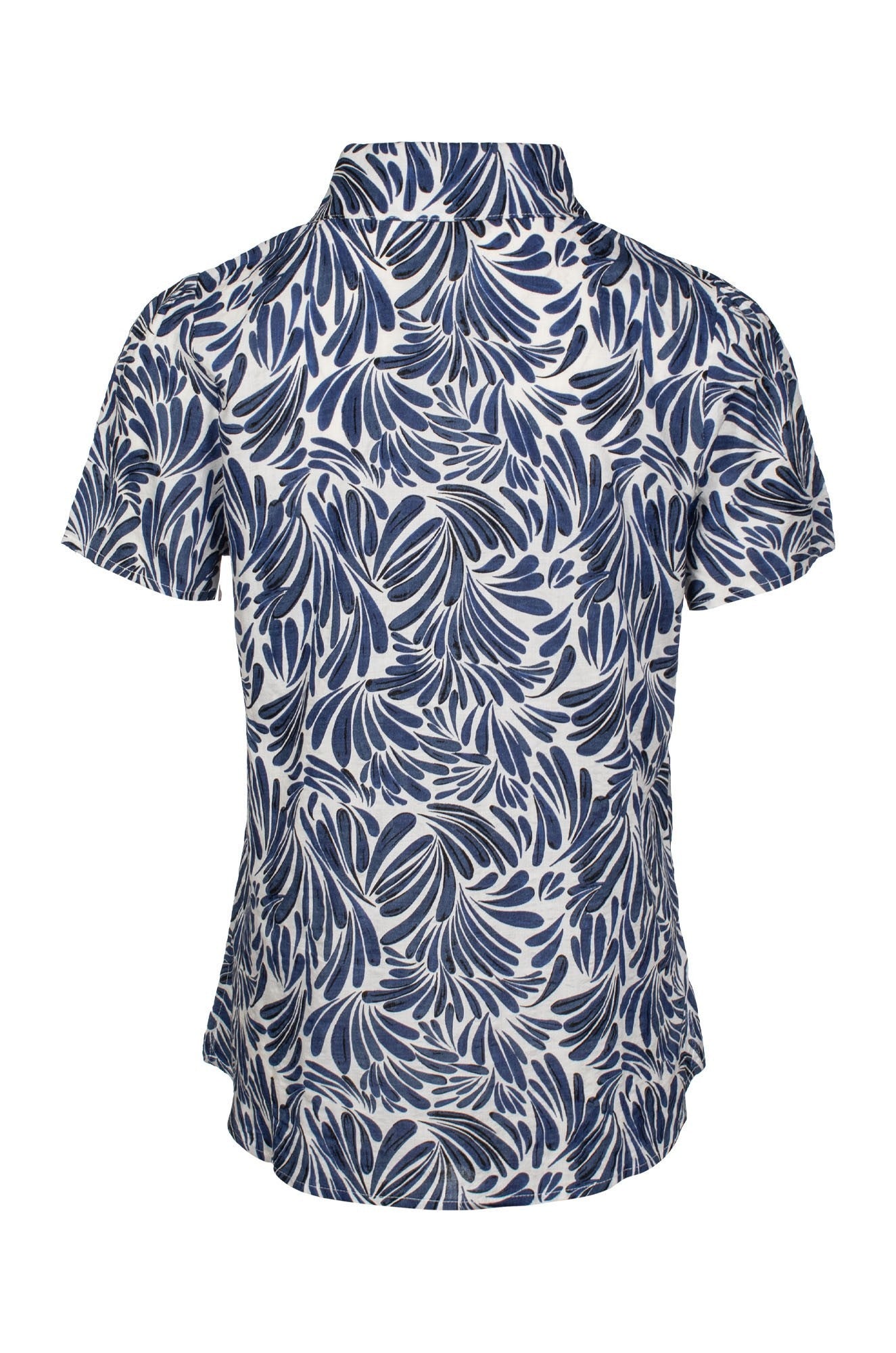6518C1|INDIGO WHITE PETALS