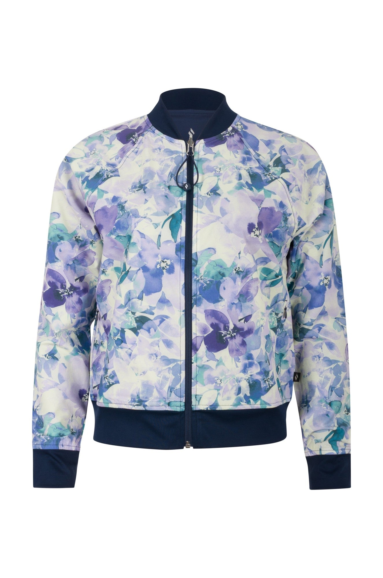 0804B1|BLUE SEASCAPE FLORAL