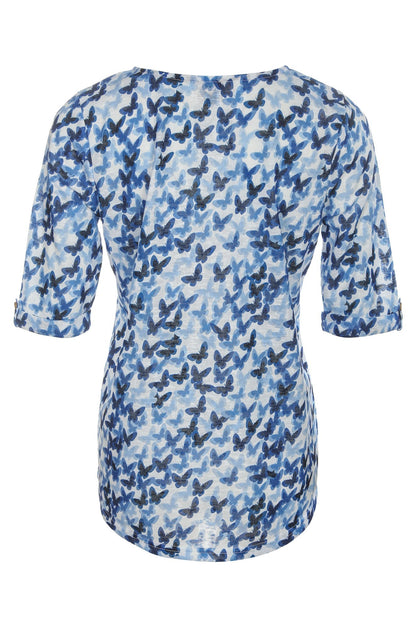 6802C1|BLUE BUTTERFLIES