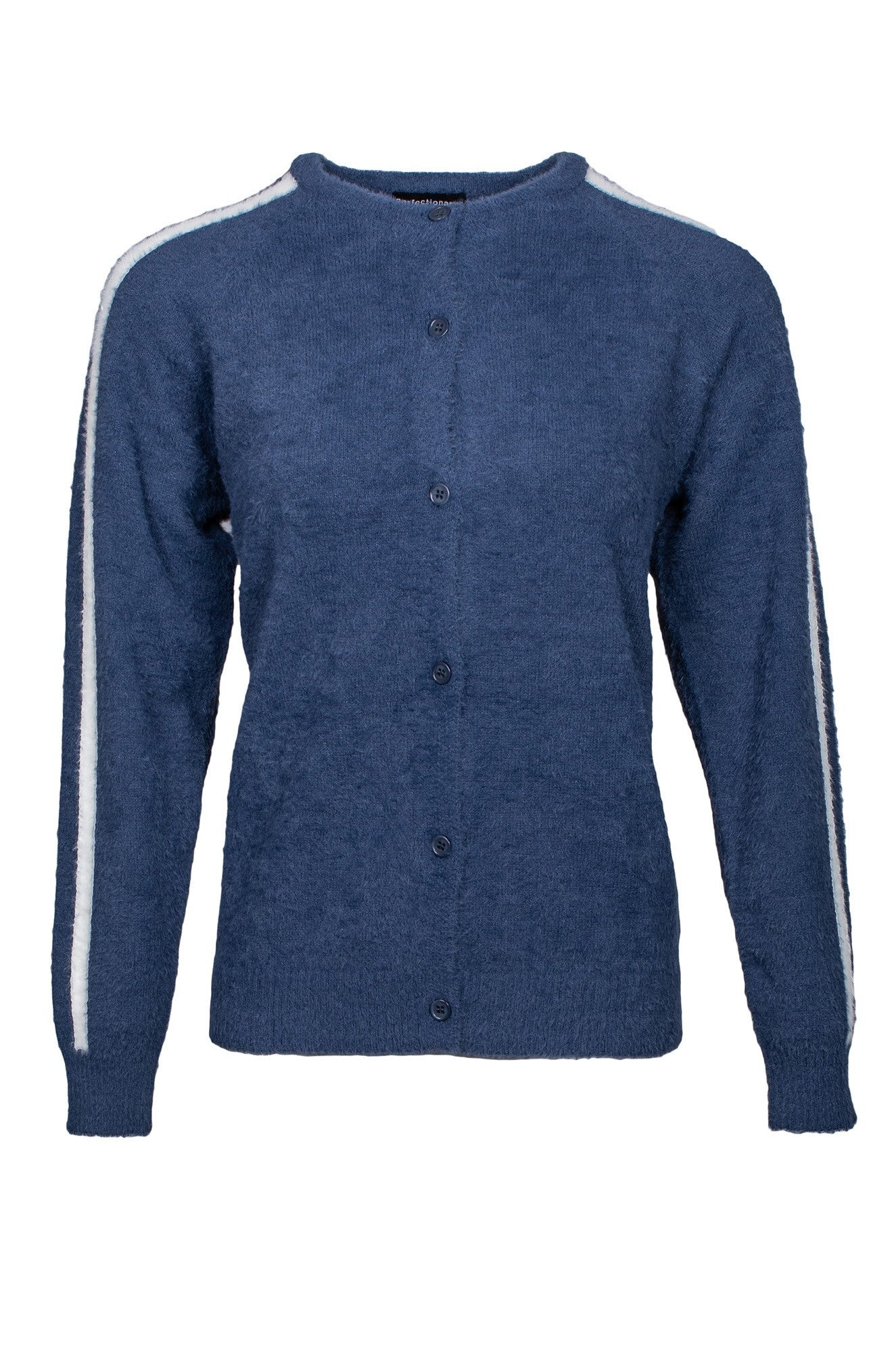 4663D1|INDIGO IVORY STRIPE