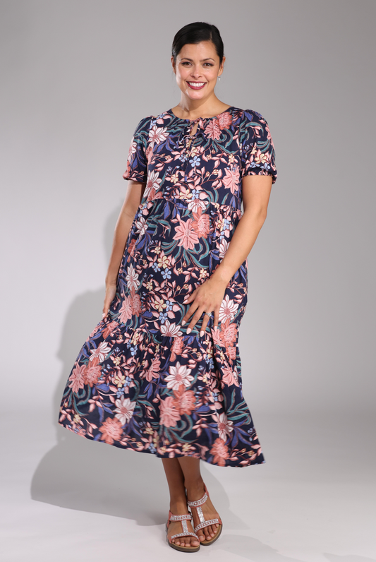 6537C1|NAVY DAISY