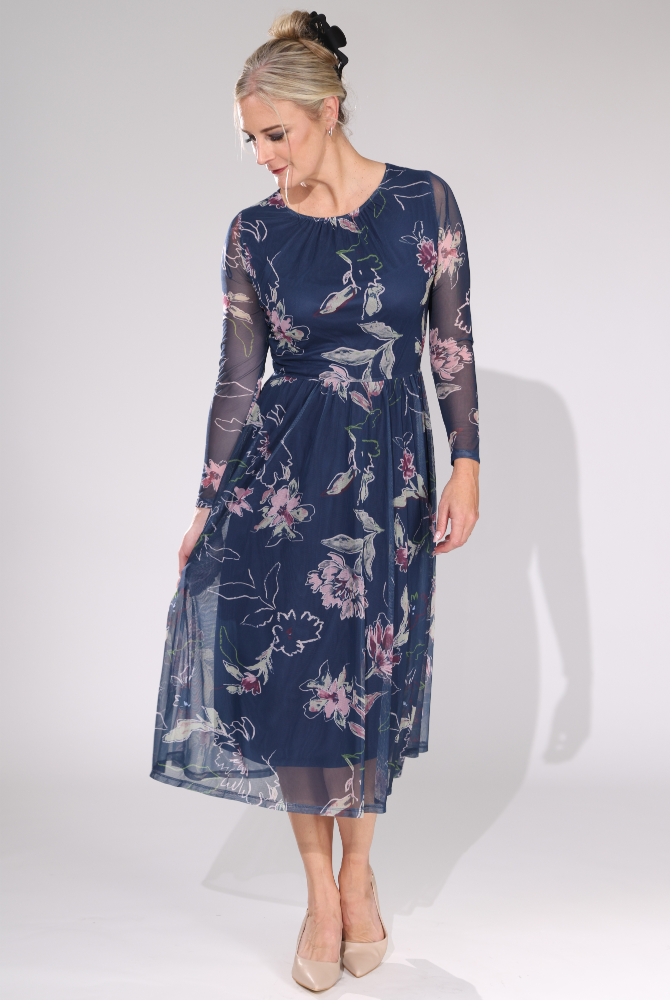 4513D1|FLORAL ROSE SKETCH