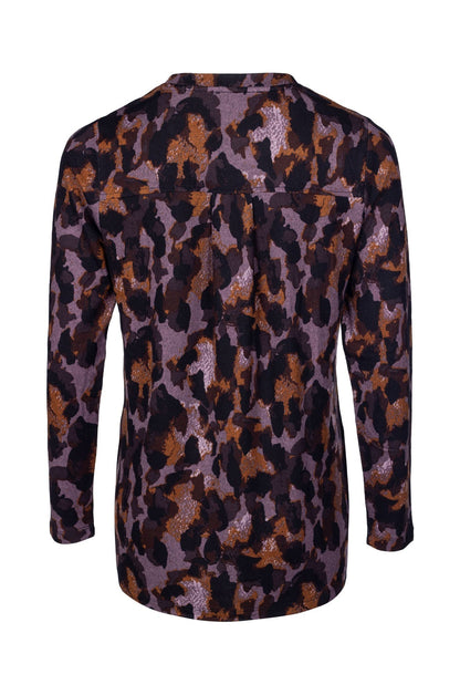 7912B1|LAVENDER BLACK ABSTRACT