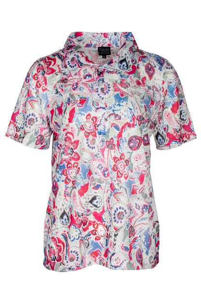 6803C1|PINK SKY PAISLEY