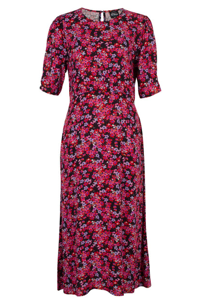 7322C1|RED BLACK DITSY